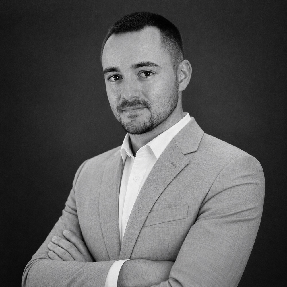 Portrait of Radek Krejza, founder of the token